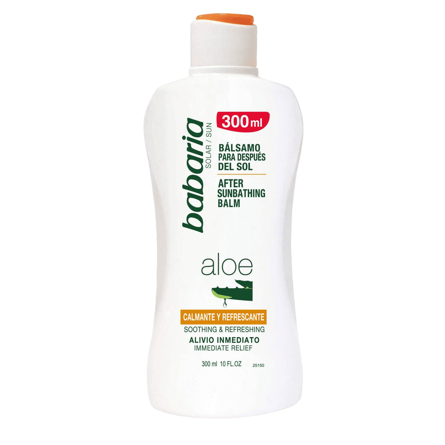 alt="Bálsamo Pós-Sol Aloe Vera marca Babaria - Produto hidratante para a pele após exposição solar da marca Babaria"