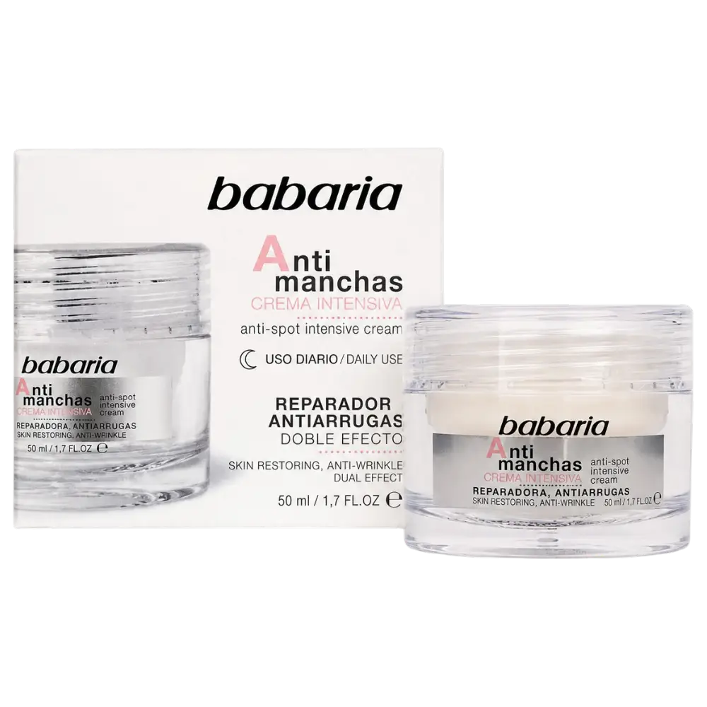 Creme Facial Antimanchas Babaria Noite 50ml