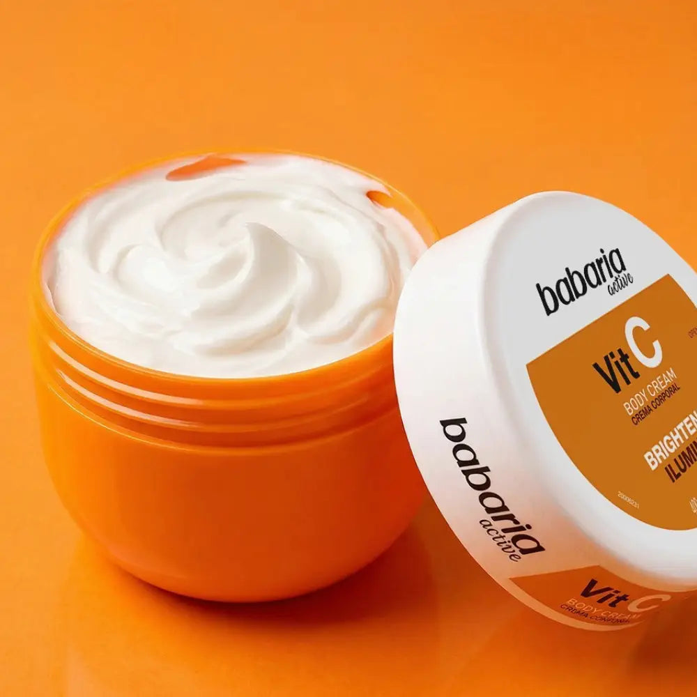Creme corporal Babaria com Vitamina C+ iluminador