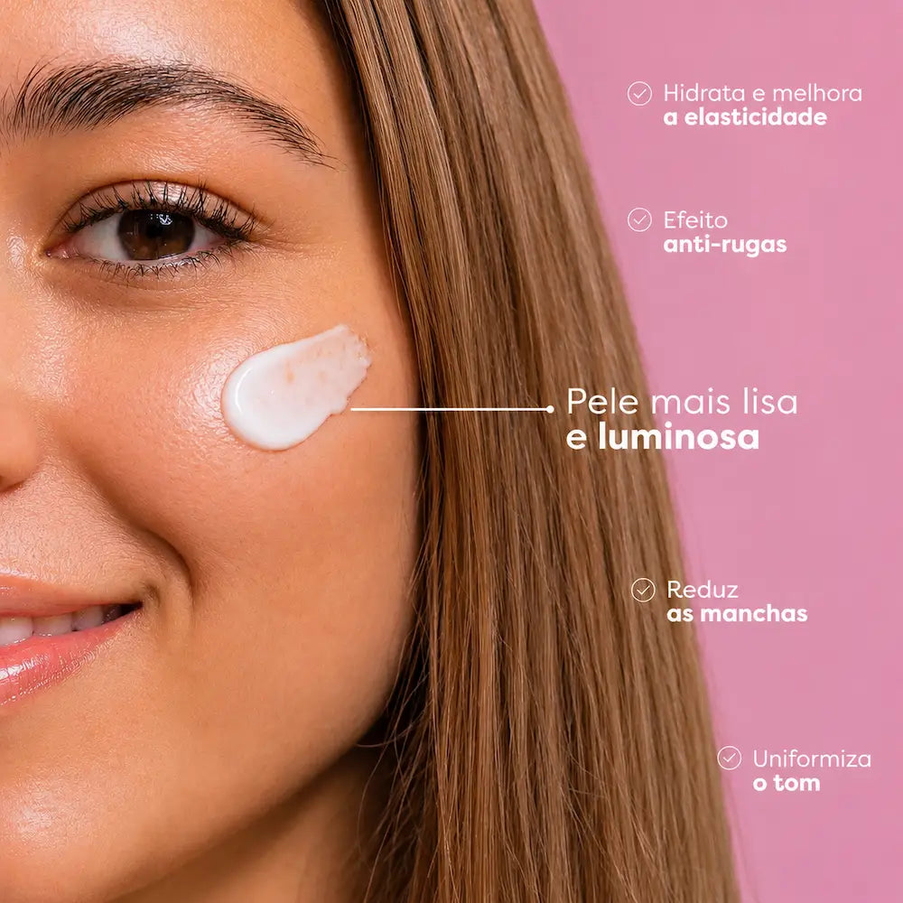Creme facial noturno Babaria para manchas e rugas