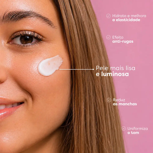 Creme facial noturno Babaria para manchas e rugas