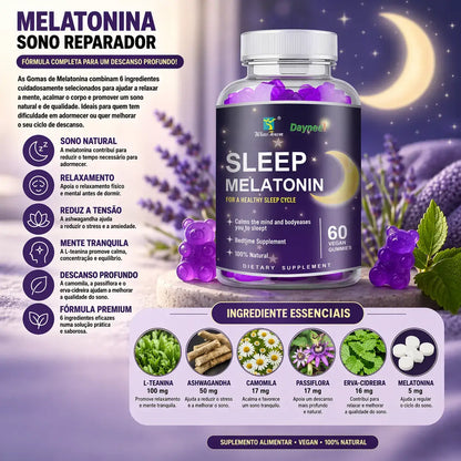 Gomitas de melatonina: Duerme plácidamente