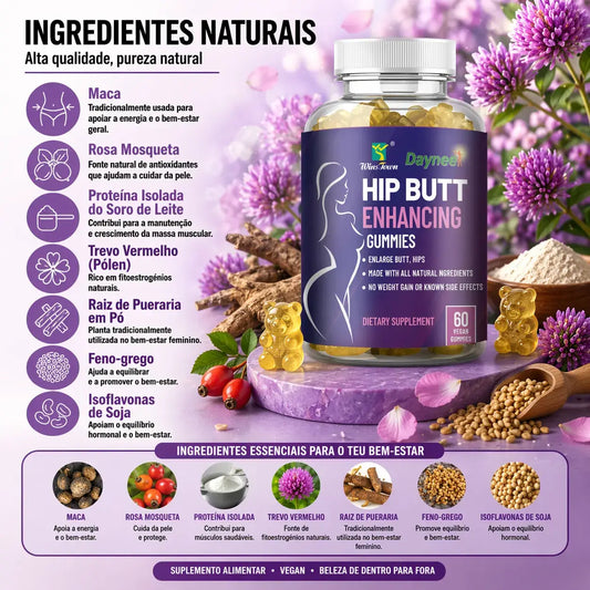 Gomitas para glúteos y silueta