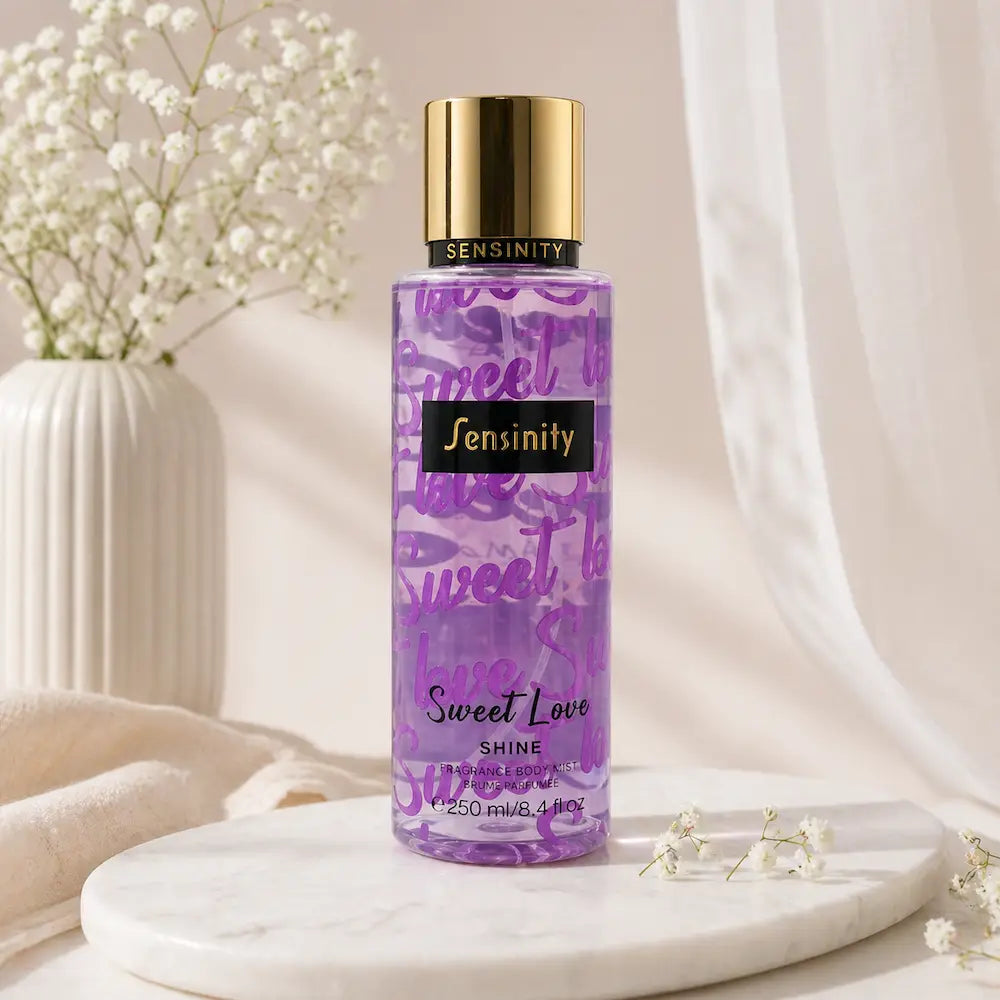 body mist sensinity sweet love shine 250ml
