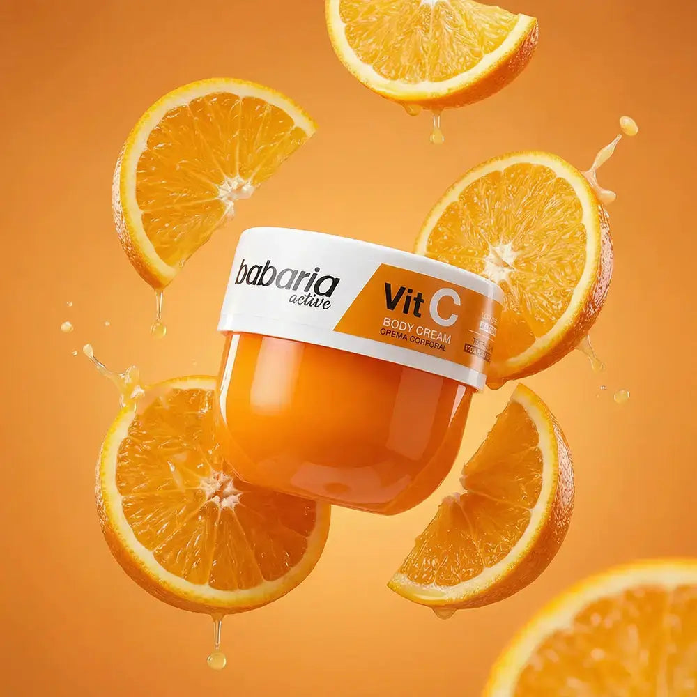 Creme Corporal Vit C+ Babaria hidratante 400ml