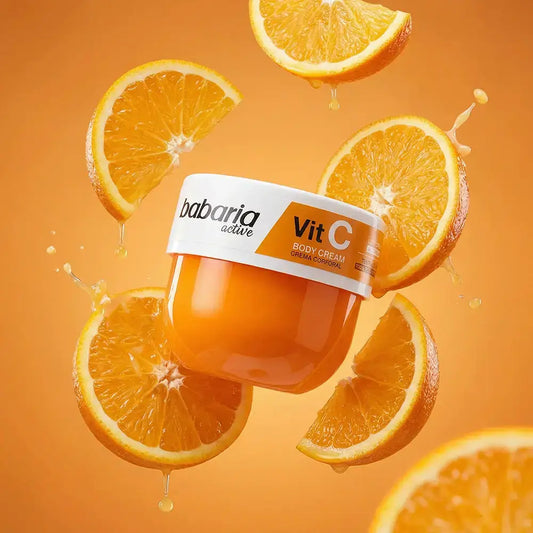 Creme Corporal Vit C+ Babaria hidratante 400ml