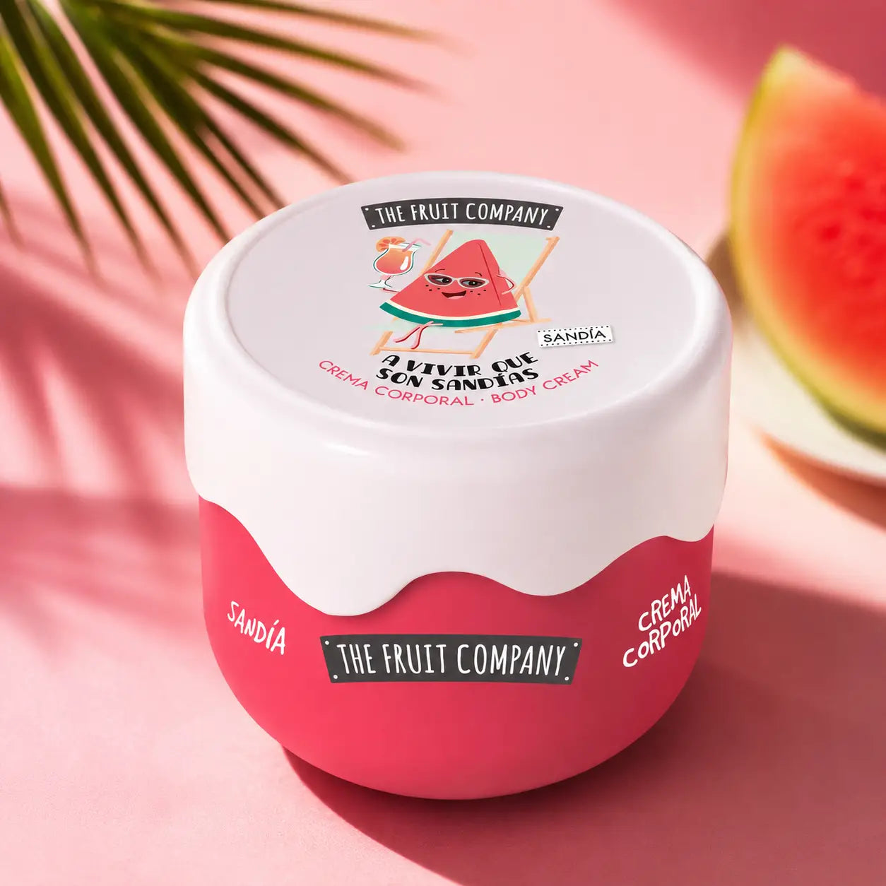 Creme corporal hidratante de melancia The Fruit Company