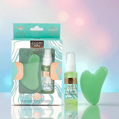 Kit Óleo + Gua Sha