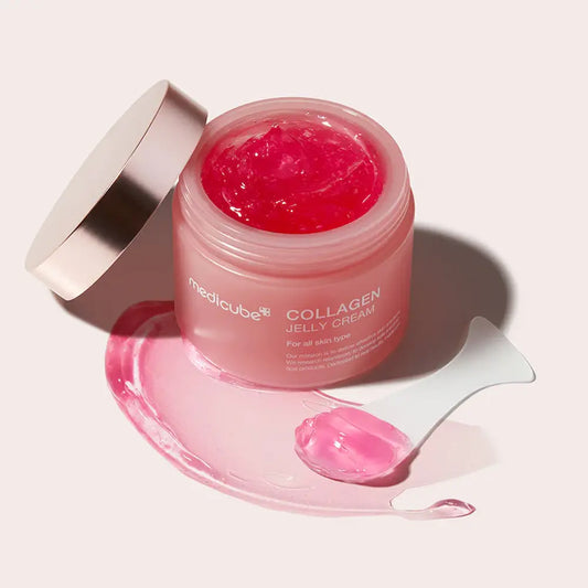Gel-creme de colagénio Medicube textura