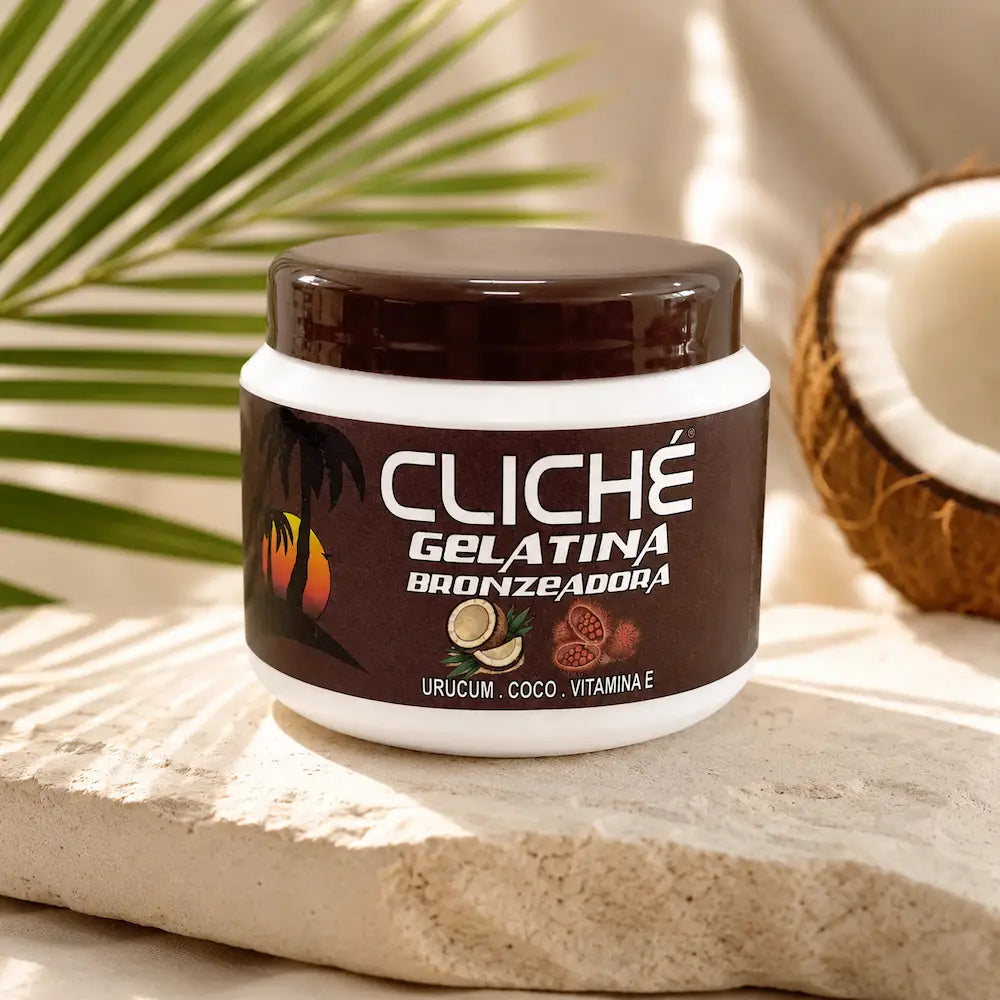 Gelatina Bronzeadora Coco e Urucum Cliché 200ml