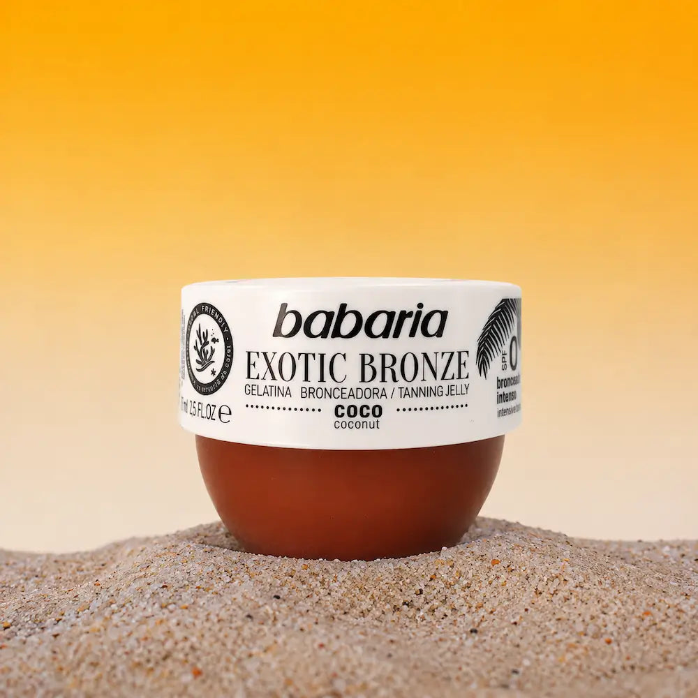 Gelatina corporal SPF0 para bronzeado exótico 75ml