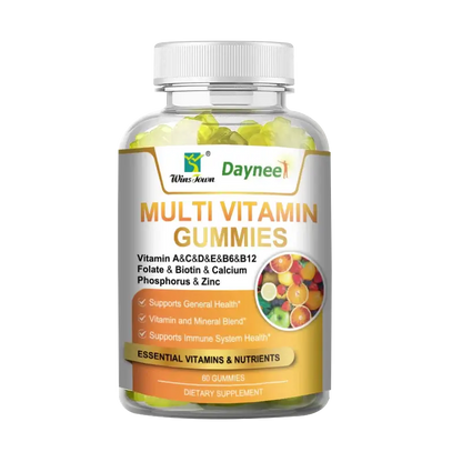 Gomas Multivitaminicas energia imunidade vitaminas suplemento diario - Wins Town