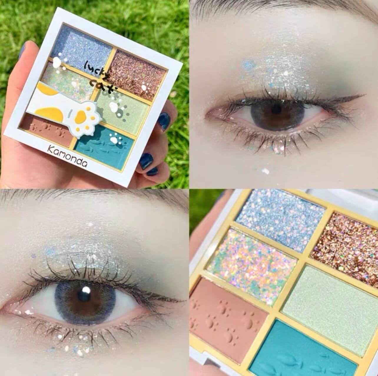 Lucky Cat Mini Eyeshadow Palette