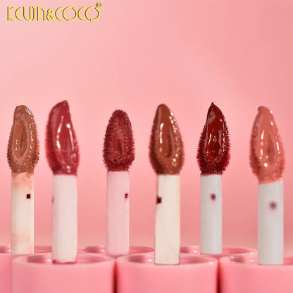 Set de 6 brillos de labios Kevin&Coco