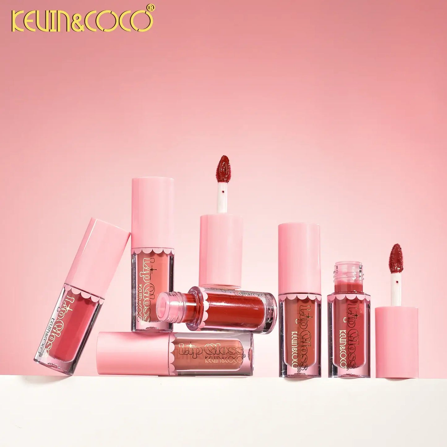 Set de 6 brillos de labios Kevin&Coco