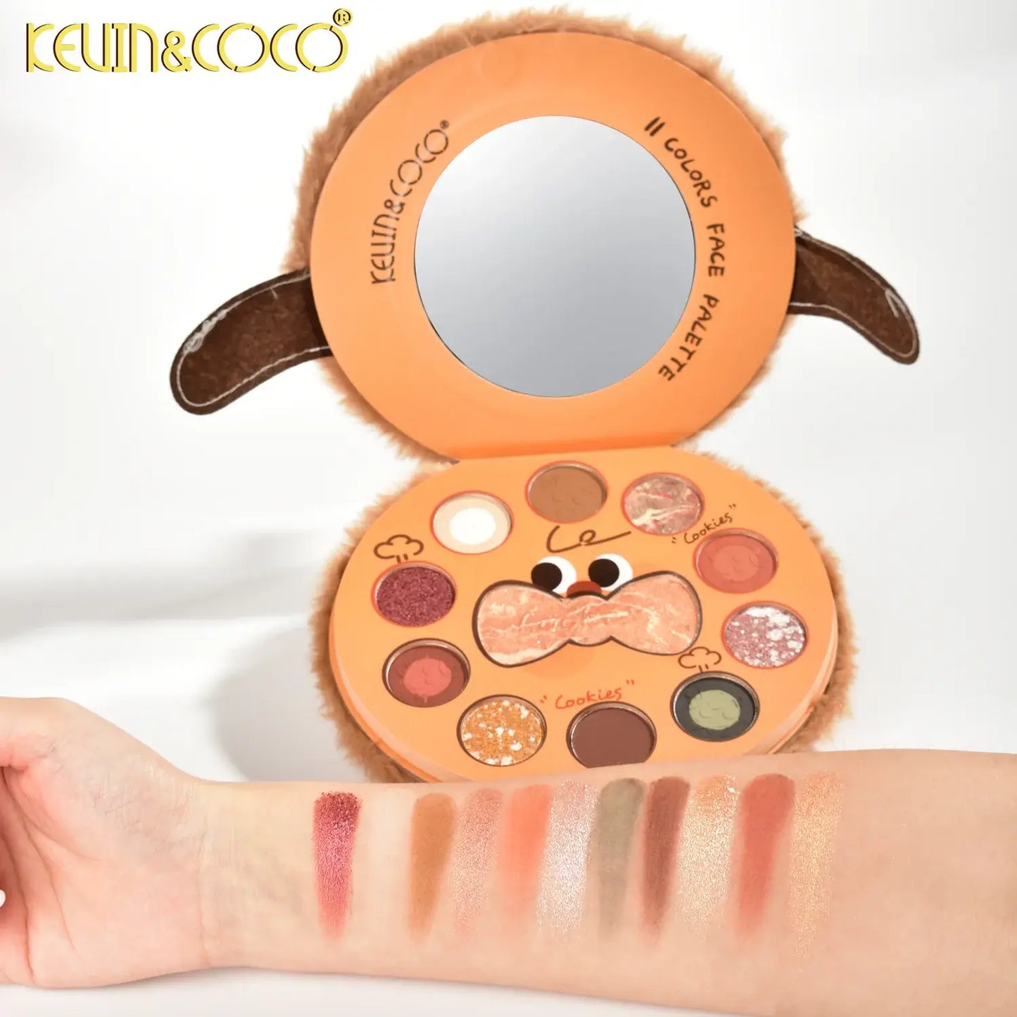 Paleta de Sombras Cookie 11 Cores Kevin&Coco