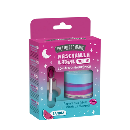 Set de mascarillas labiales nocturnas de The Fruit Company
