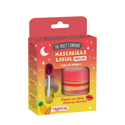 Set de mascarillas labiales nocturnas de The Fruit Company