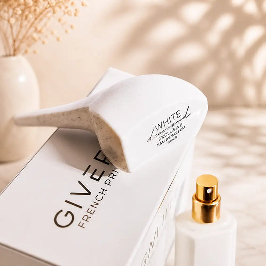 Perfume White Diamond Giverny feminino com design sofisticado e fragrância intensa