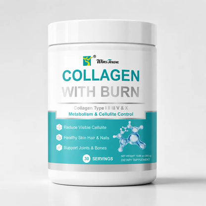 Suplemento Wins Town Collagen With Burn 300g