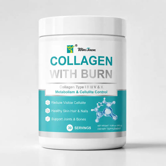 Suplemento Wins Town Collagen With Burn 300g