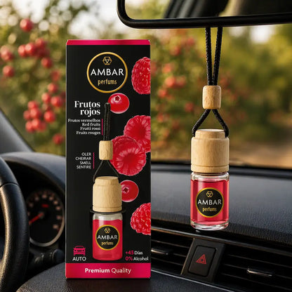 ambientador carro frutos vermelhos difusor aroma frutado interior automóvel