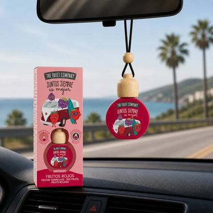ambientador carro frutos vermelhos fruit company aroma doce intenso