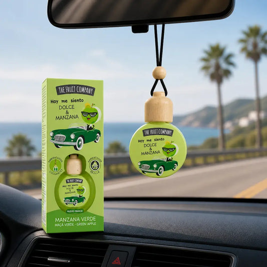 ambientador carro maca verde fruit company aroma fresco frutado