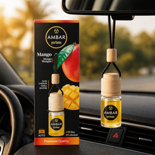 ambientador de carro aroma manga difusor auto perfume frutado tropical