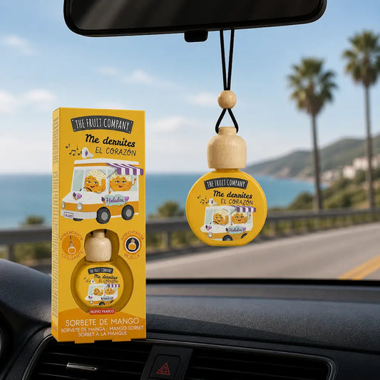 ambientador carro sorvete de manga fruit company aroma doce tropical