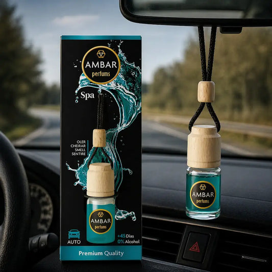 ambientador carro aroma spa fresco aquático difusor pendurado retrovisor