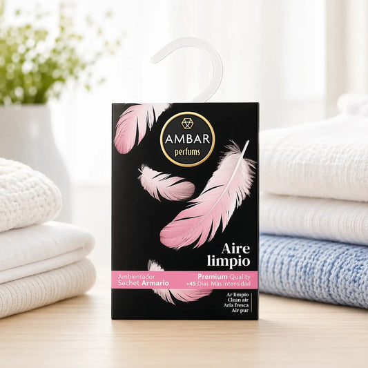 ambientador de armario aroma fresco tipo roupa limpa para roupeiro