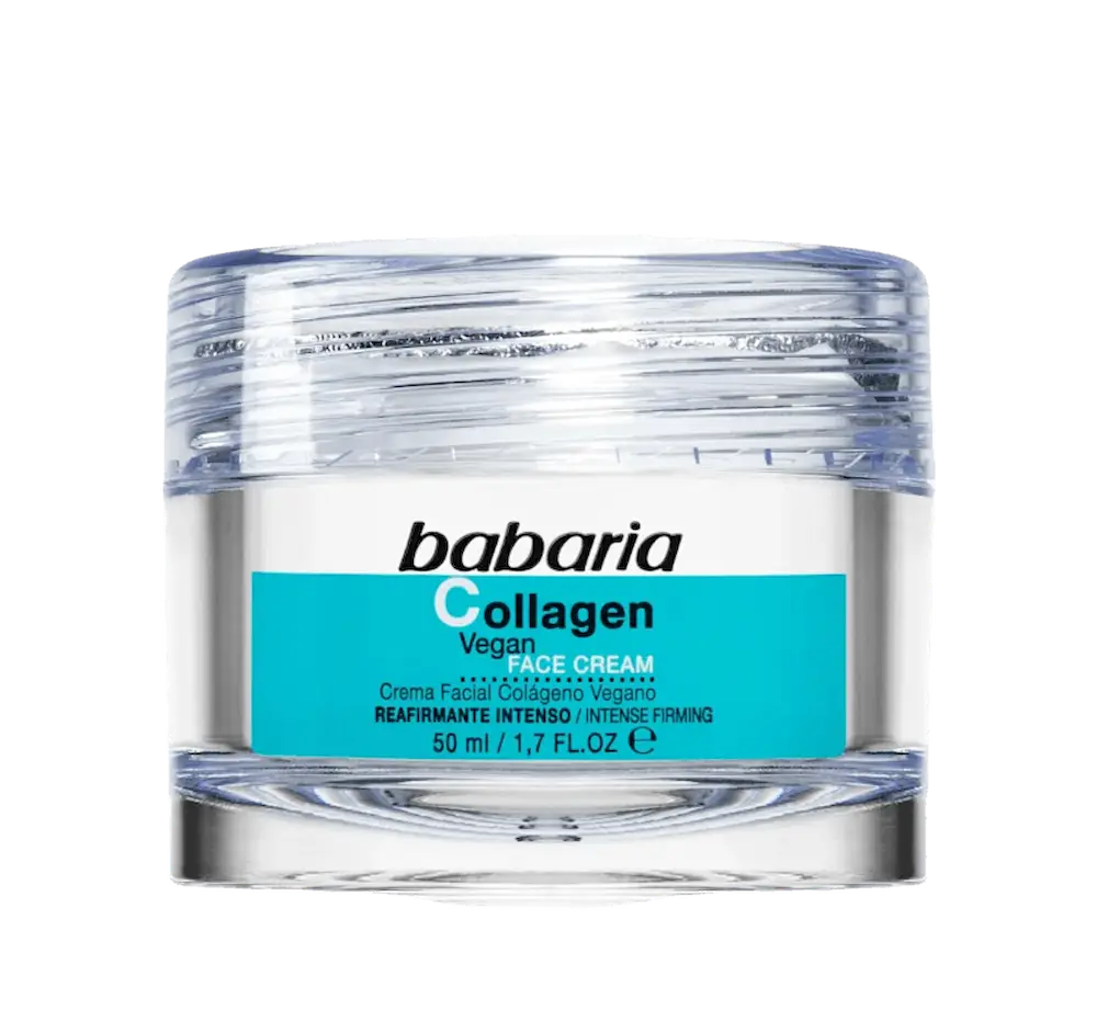 creme facial babaria collagen vegan 50ml anti idade reafirmante hidratante