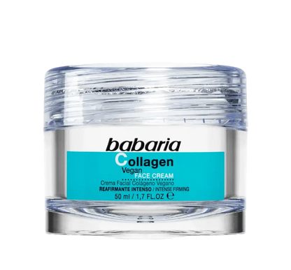 creme facial babaria collagen vegan 50ml anti idade reafirmante hidratante