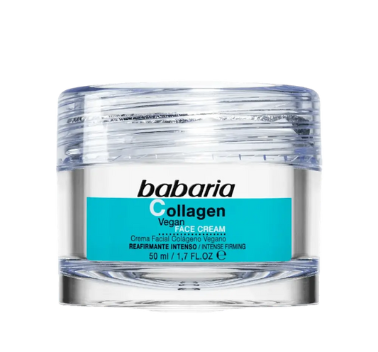 creme facial babaria collagen vegan 50ml anti idade reafirmante hidratante