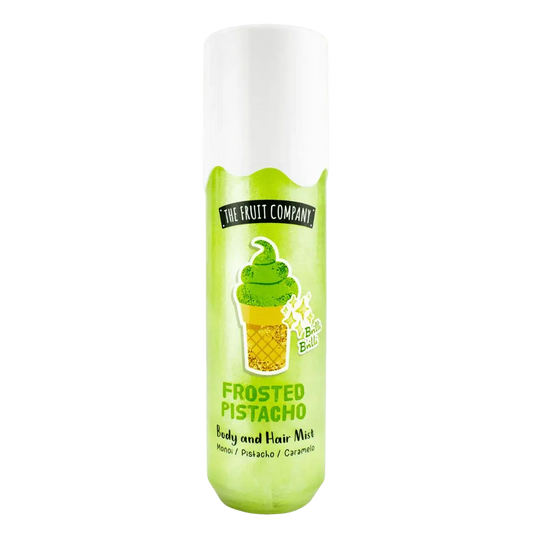 body mist pistacio the fruit company perfume corpo cabelo aroma doce
