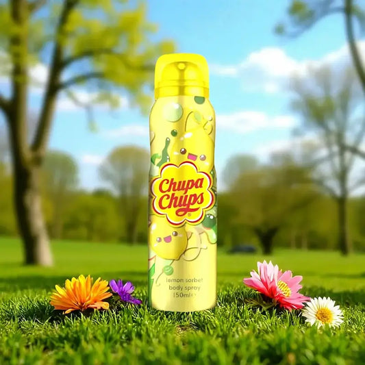 spray corporal gelado de limão chupa chups 150ml