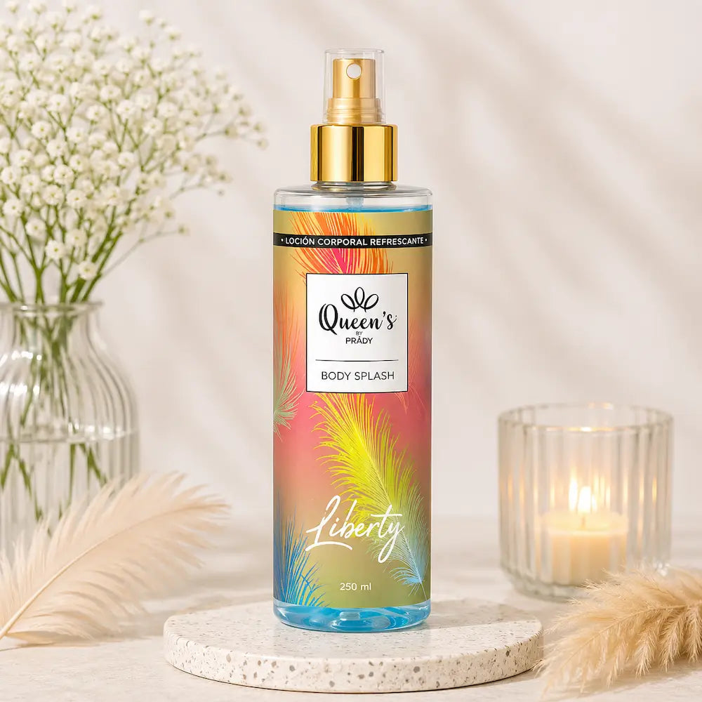 bruma corporal tropical fresco queens 250ml aroma exótico leve refrescante