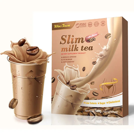Slim Milk Tea para Emagrecimento e Controlo do Apetite