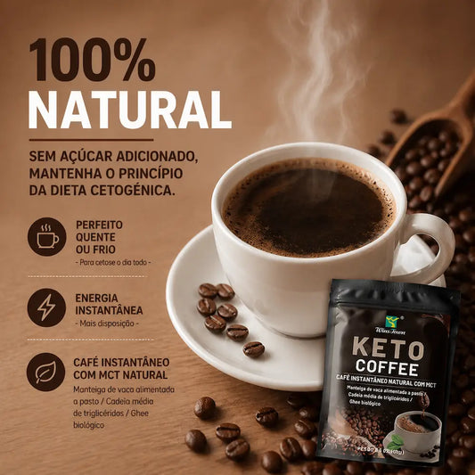 cafe keto preparado chavena energia rapida dieta cetogenica