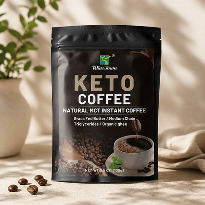 cafe keto instantaneo com mct energia dieta cetogenica 100g