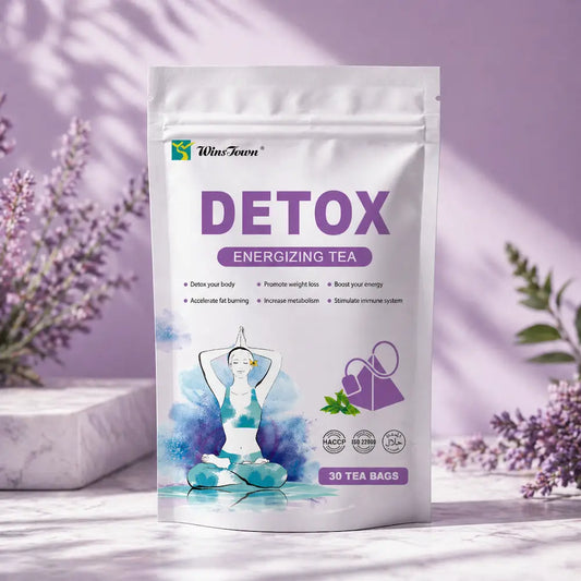 cha detox energizante  30 saquetas emagrecimento digestao