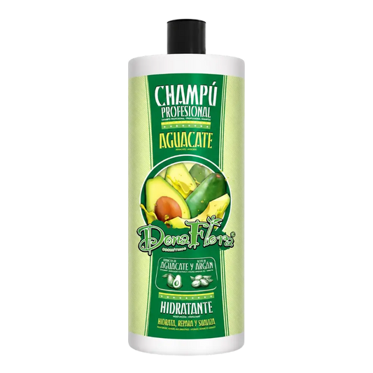 champô abacate e óleo de argão dona flora 1000ml