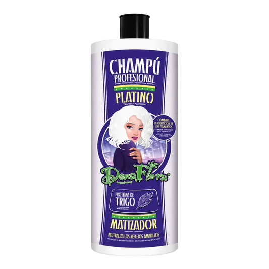 champô matizador platinado dona flora 1000ml