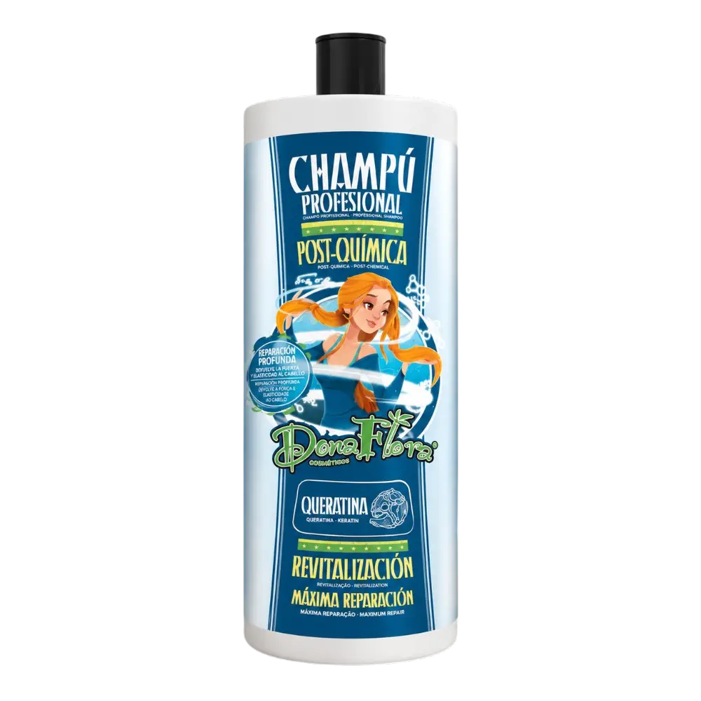 champô pós química dona flora 1000ml