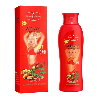 creme anti celulite termoativo com gengibre e cafeina para gordura localizada