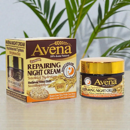 Creme de noite com Extrato de Aveia