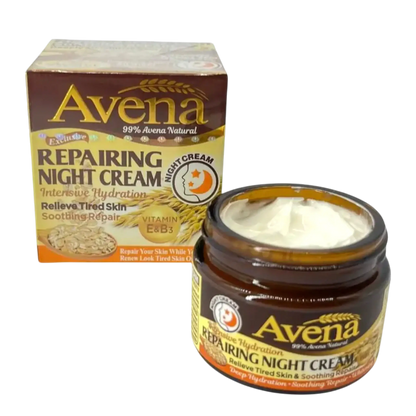 Creme de noite com Extrato de Aveia