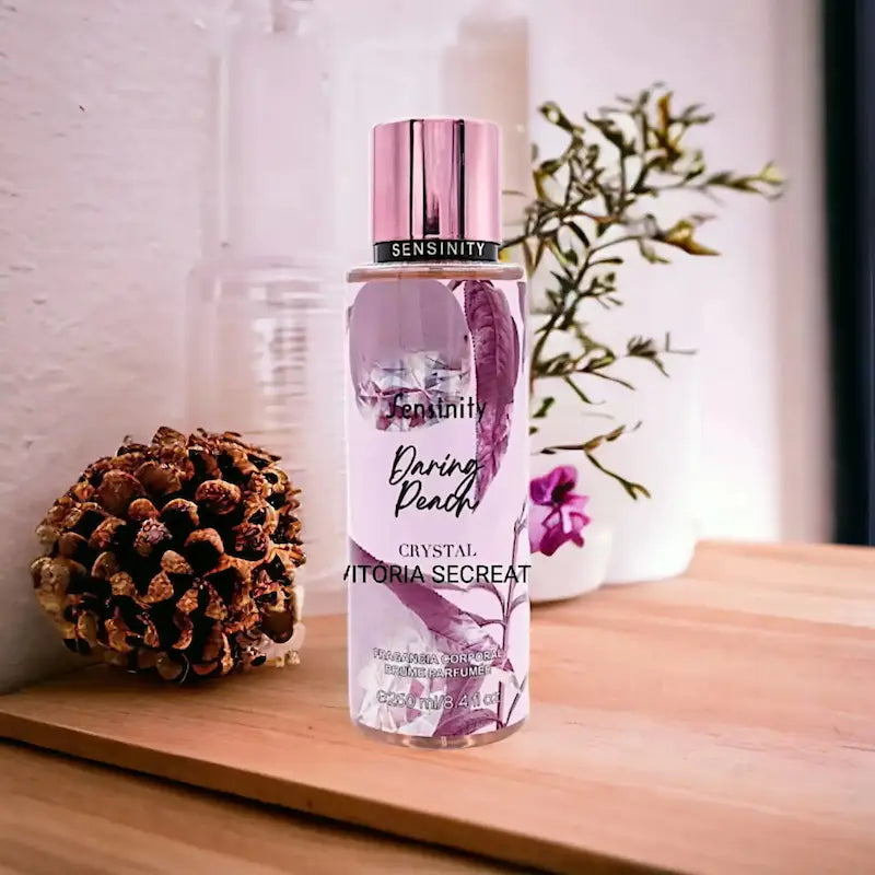 body mist sensinity daring peach crystal 250ml