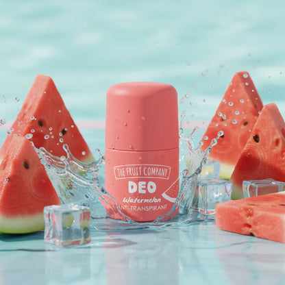 Desodorizante de melancia The Fruit Company com fragrância doce e refrescante